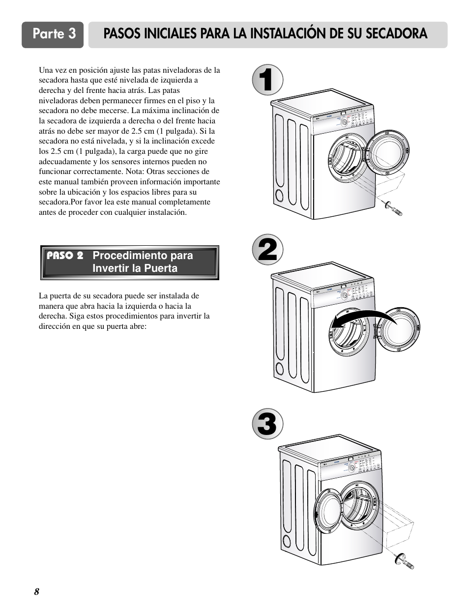 LG DLE2515S User Manual | Page 40 / 64
