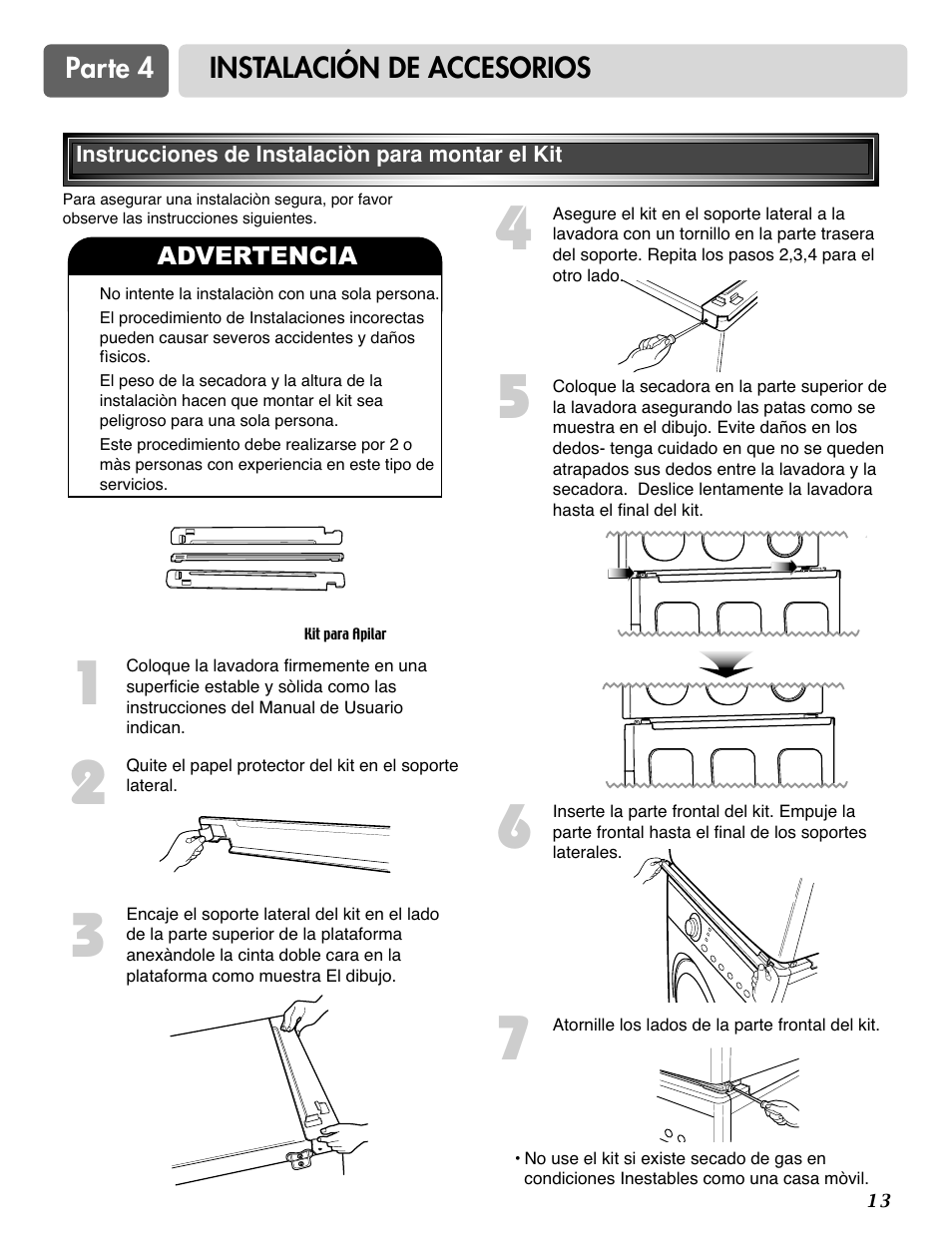 LG DLE2515S User Manual | Page 45 / 64