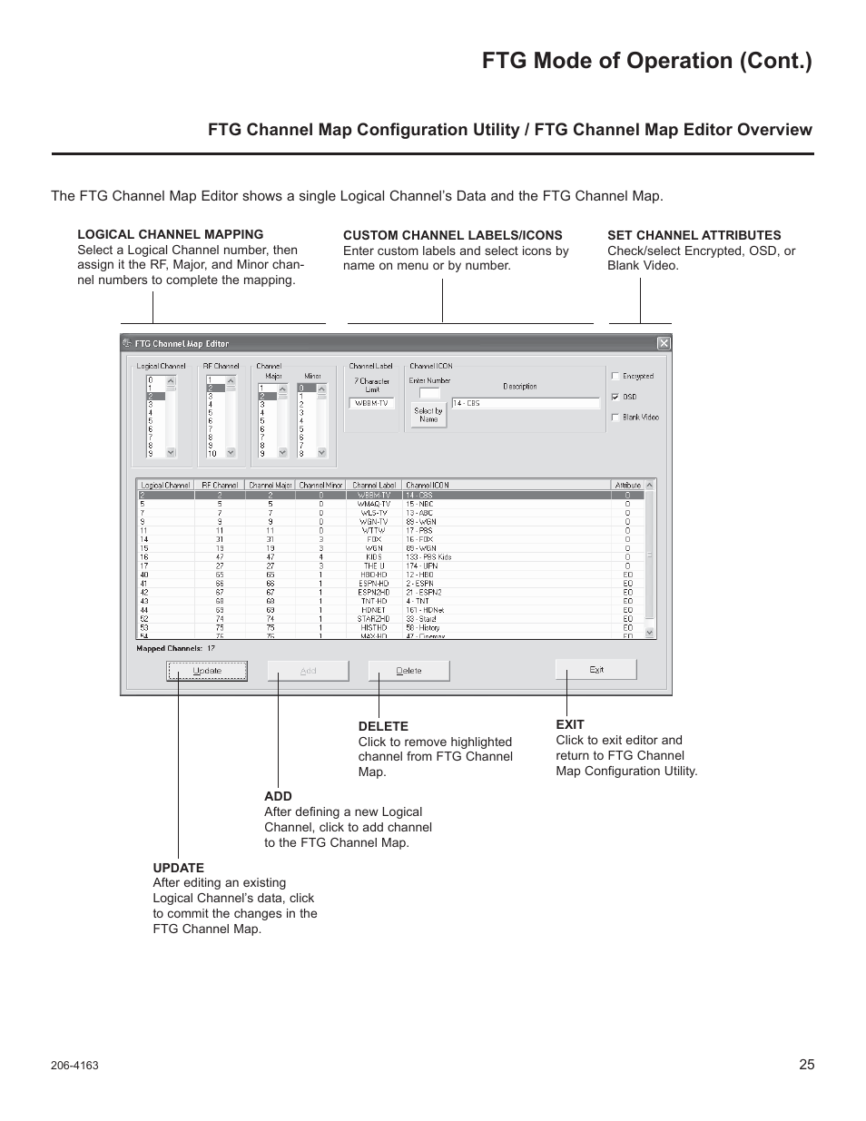 Ftg mode of operation (cont.) | LG 26LD340H User Manual | Page 142 / 317