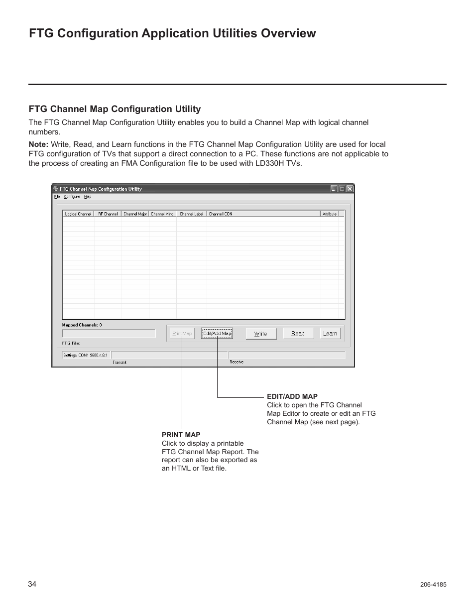 Ftg configuration application utilities overview | LG 26LD340H User Manual | Page 301 / 317