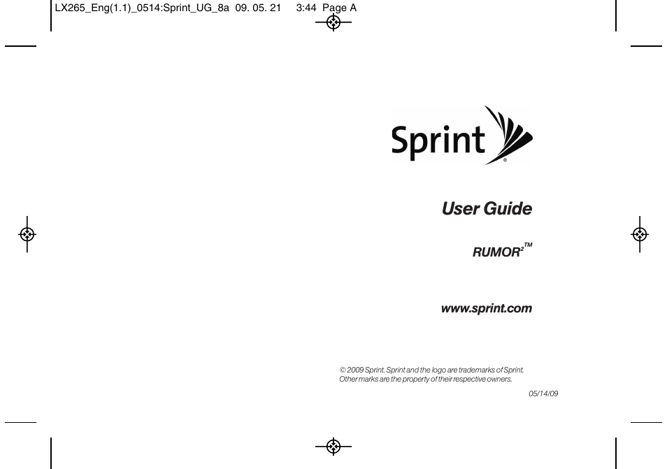 LG LGLX265 User Manual | 160 pages