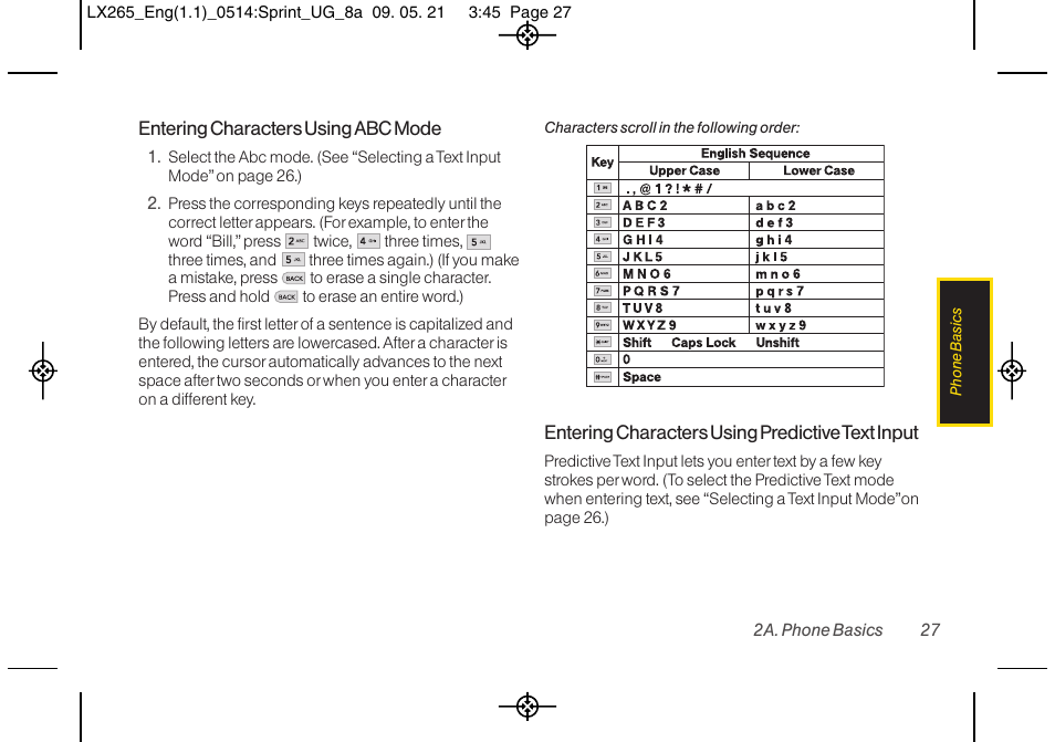 LG LGLX265 User Manual | Page 39 / 160