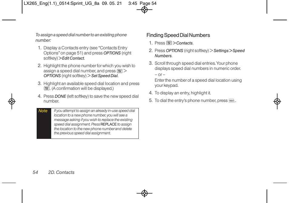 LG LGLX265 User Manual | Page 66 / 160