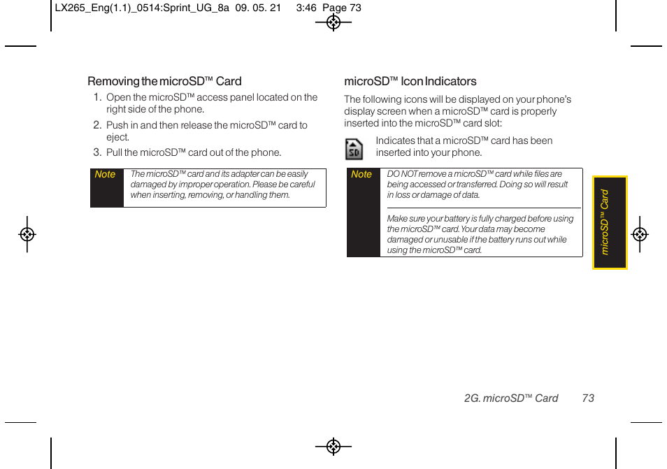 LG LGLX265 User Manual | Page 85 / 160