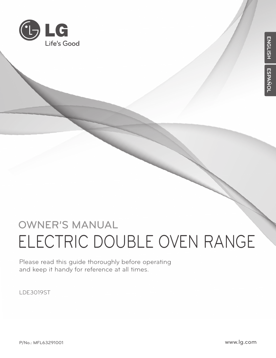 LG LDE3019ST User Manual | 55 pages