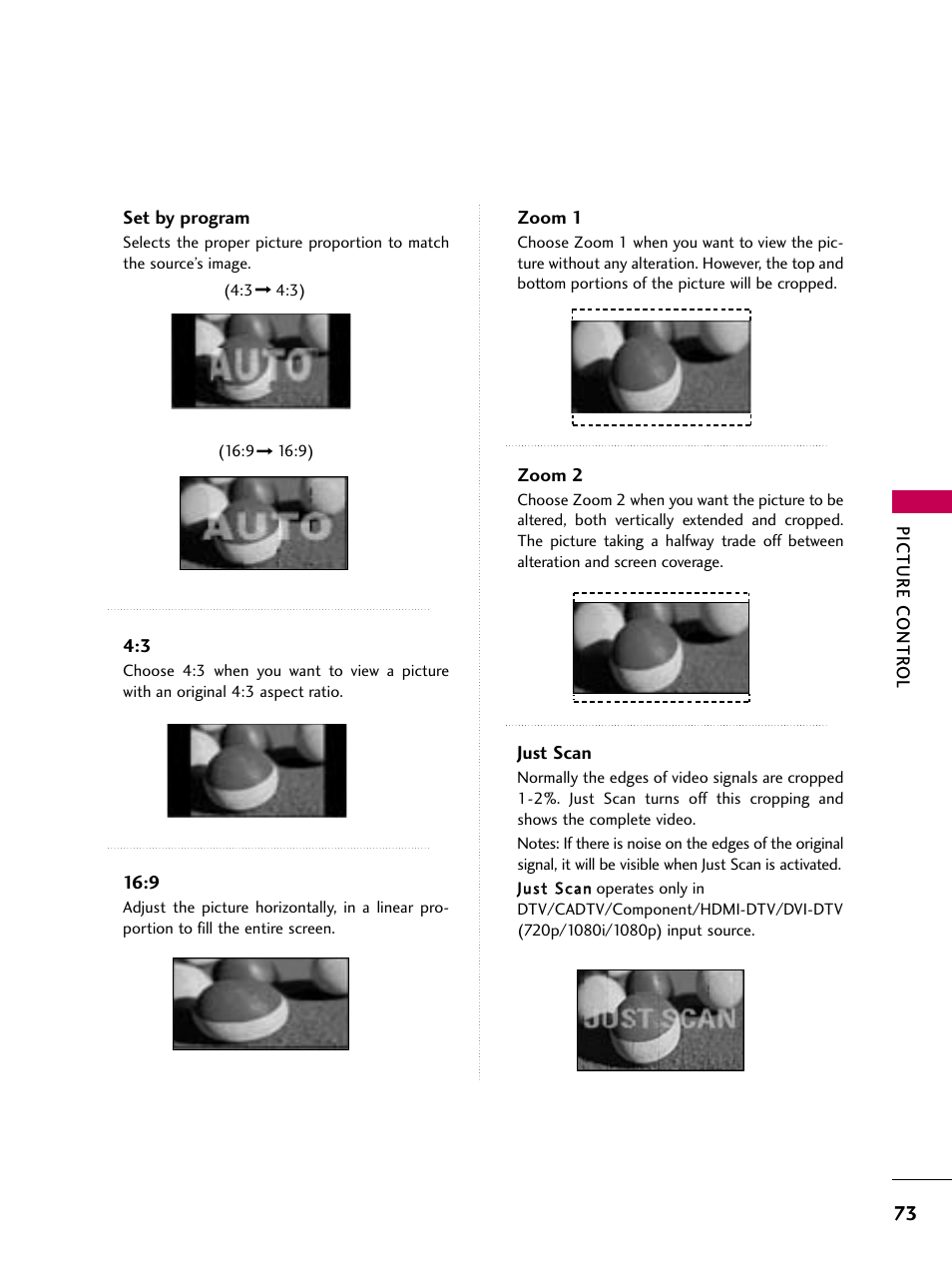 LG 52LG60 User Manual | Page 75 / 152