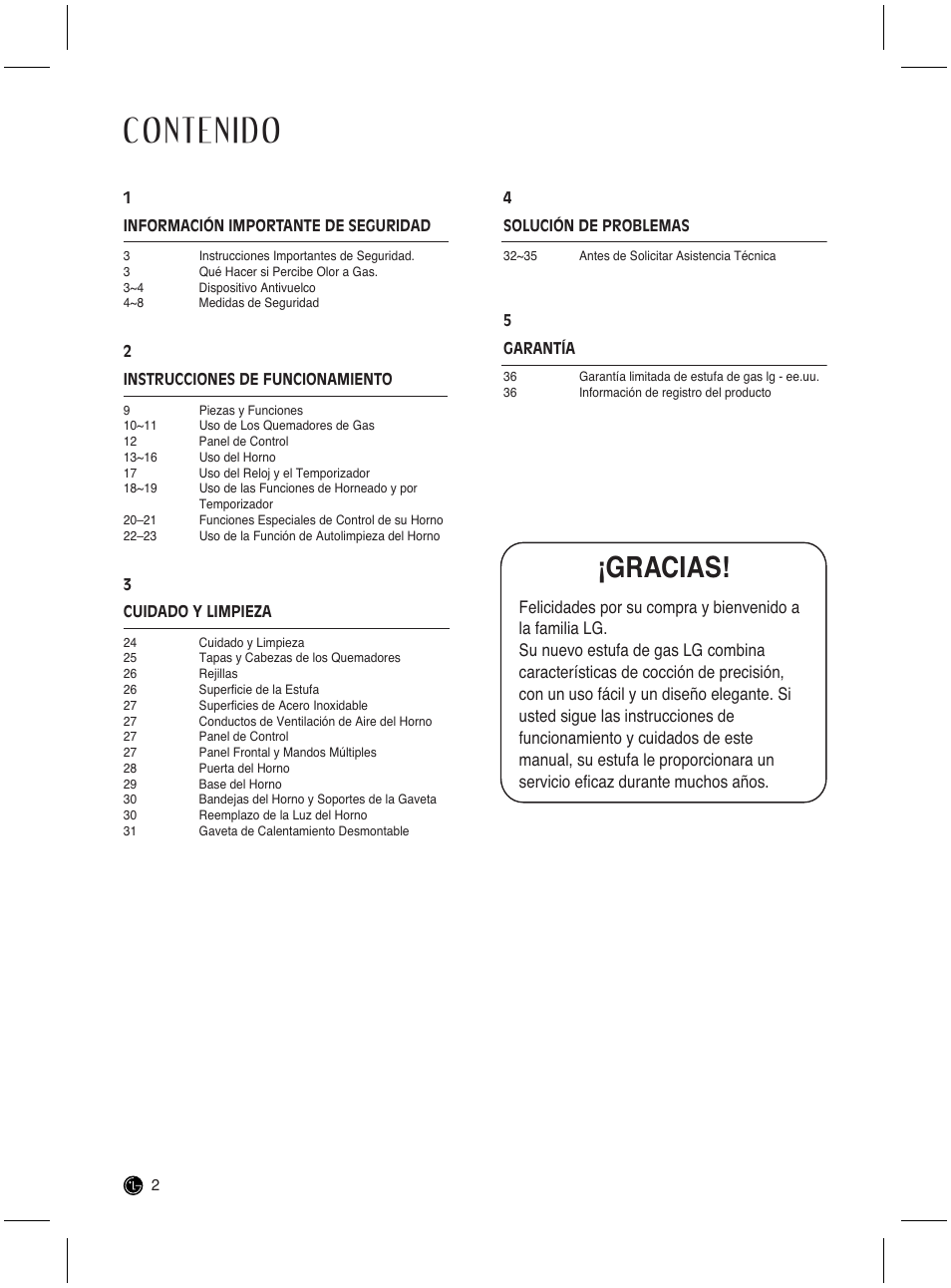 LG LRG3021ST User Manual | Page 38 / 76