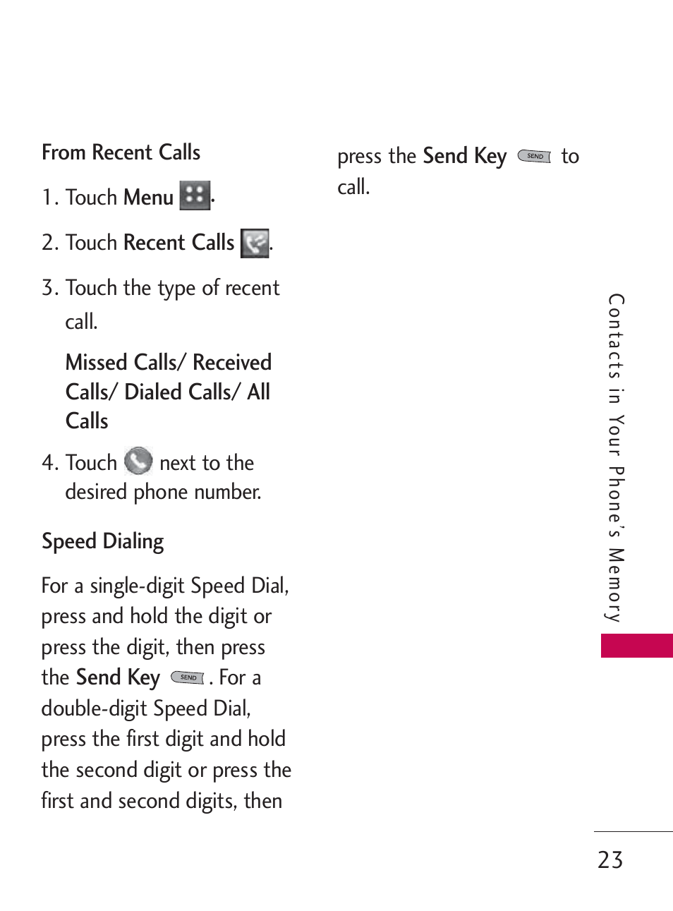 LG LG505C User Manual | Page 25 / 245