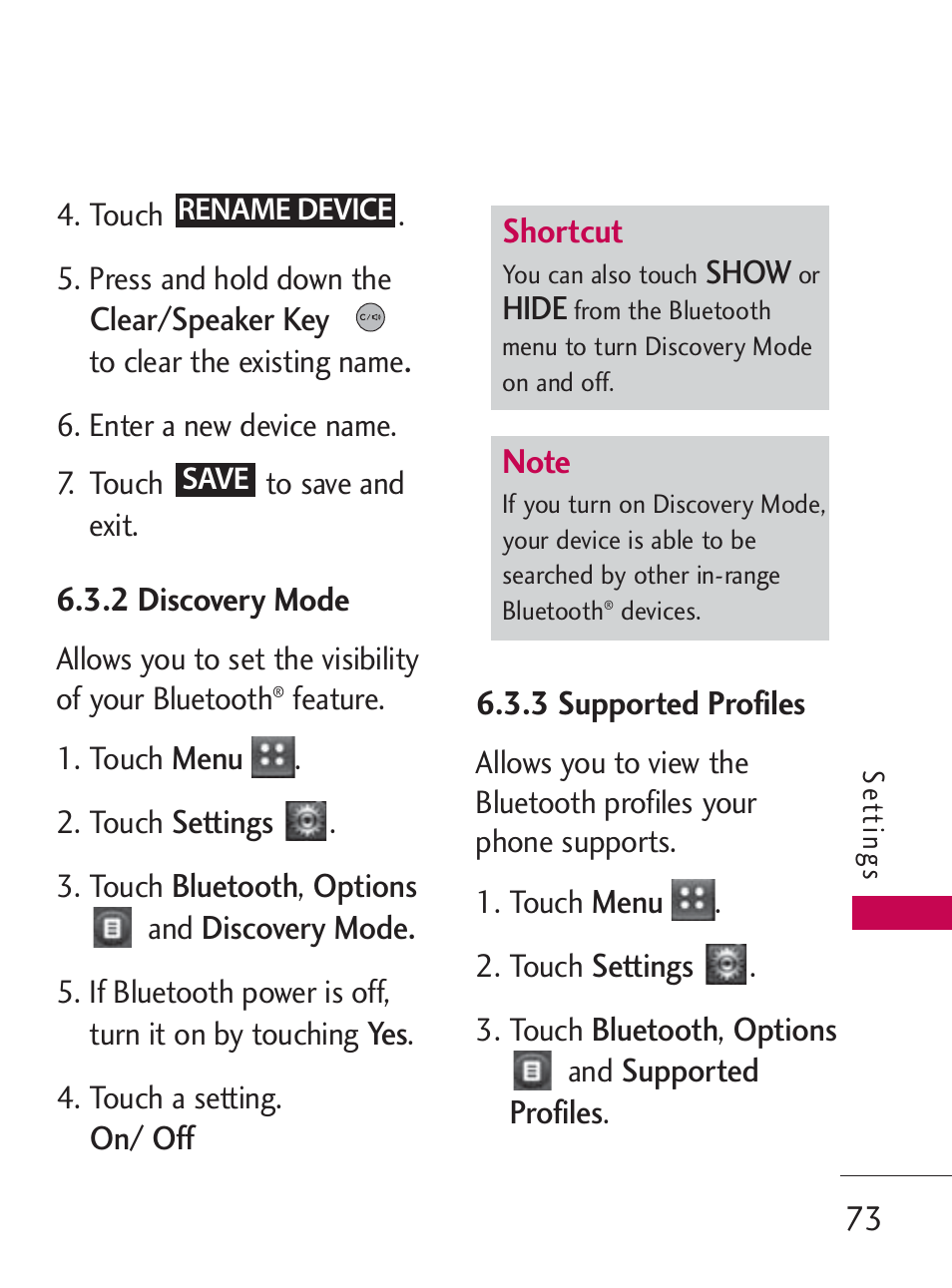 LG LG505C User Manual | Page 75 / 245