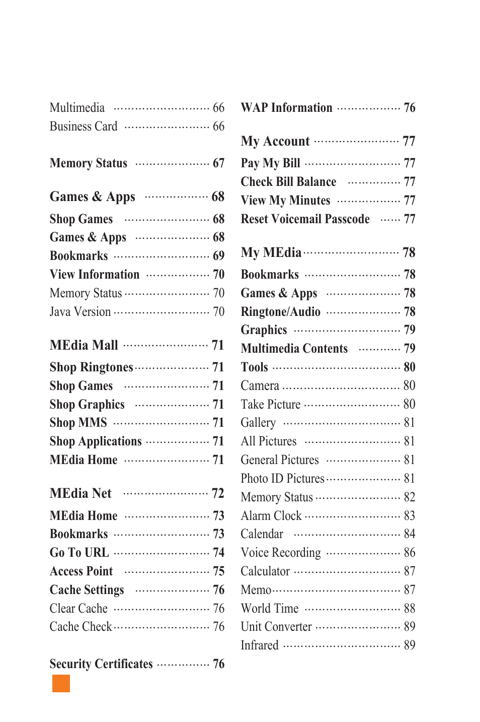 LG L1400 User Manual | Page 4 / 132