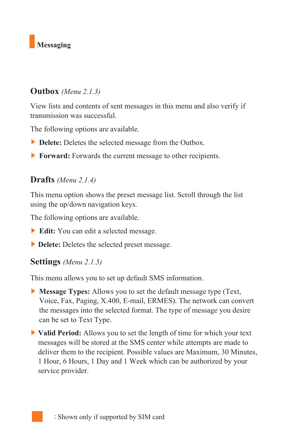 LG L1400 User Manual | Page 46 / 132