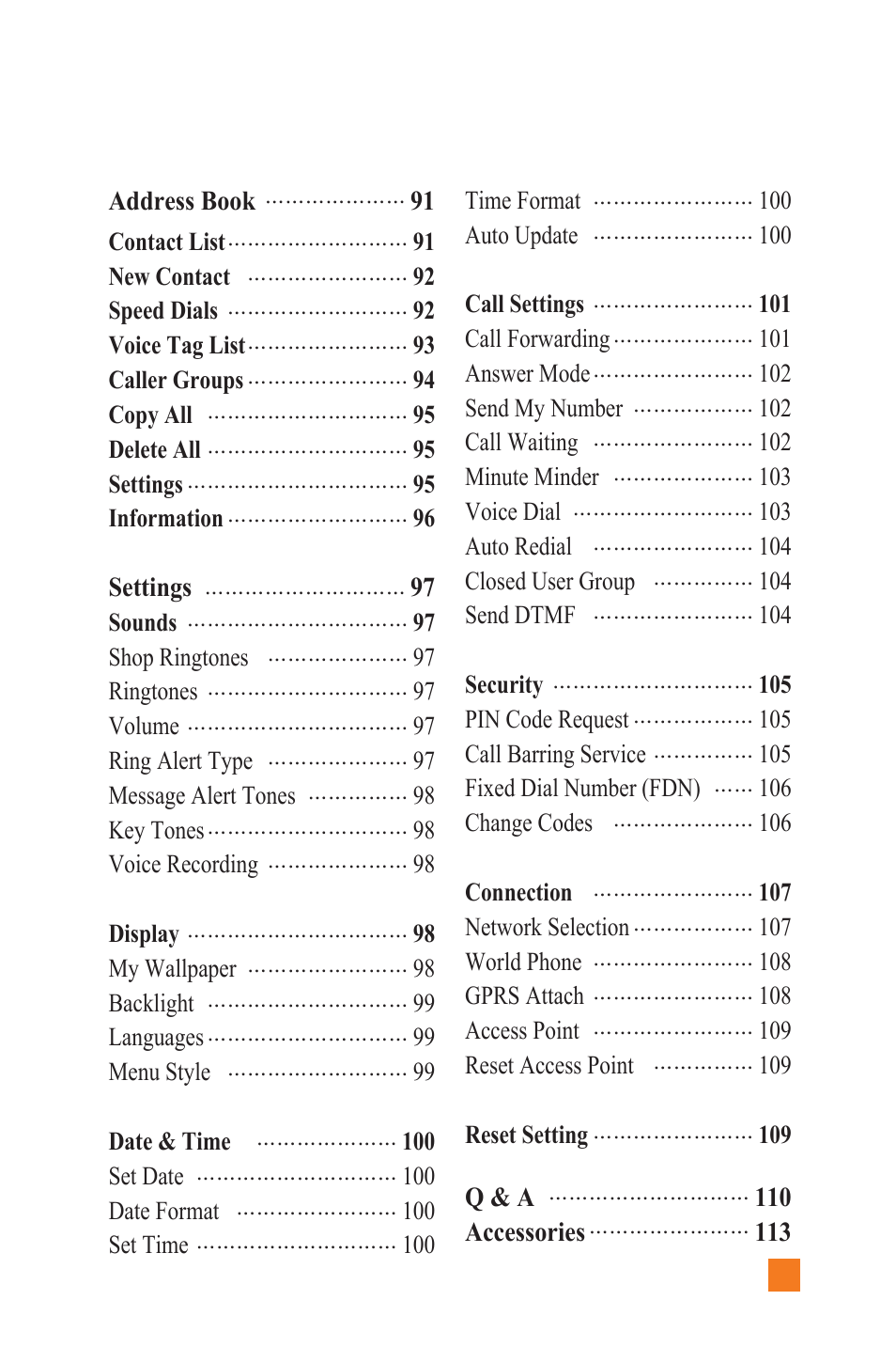 LG L1400 User Manual | Page 5 / 132