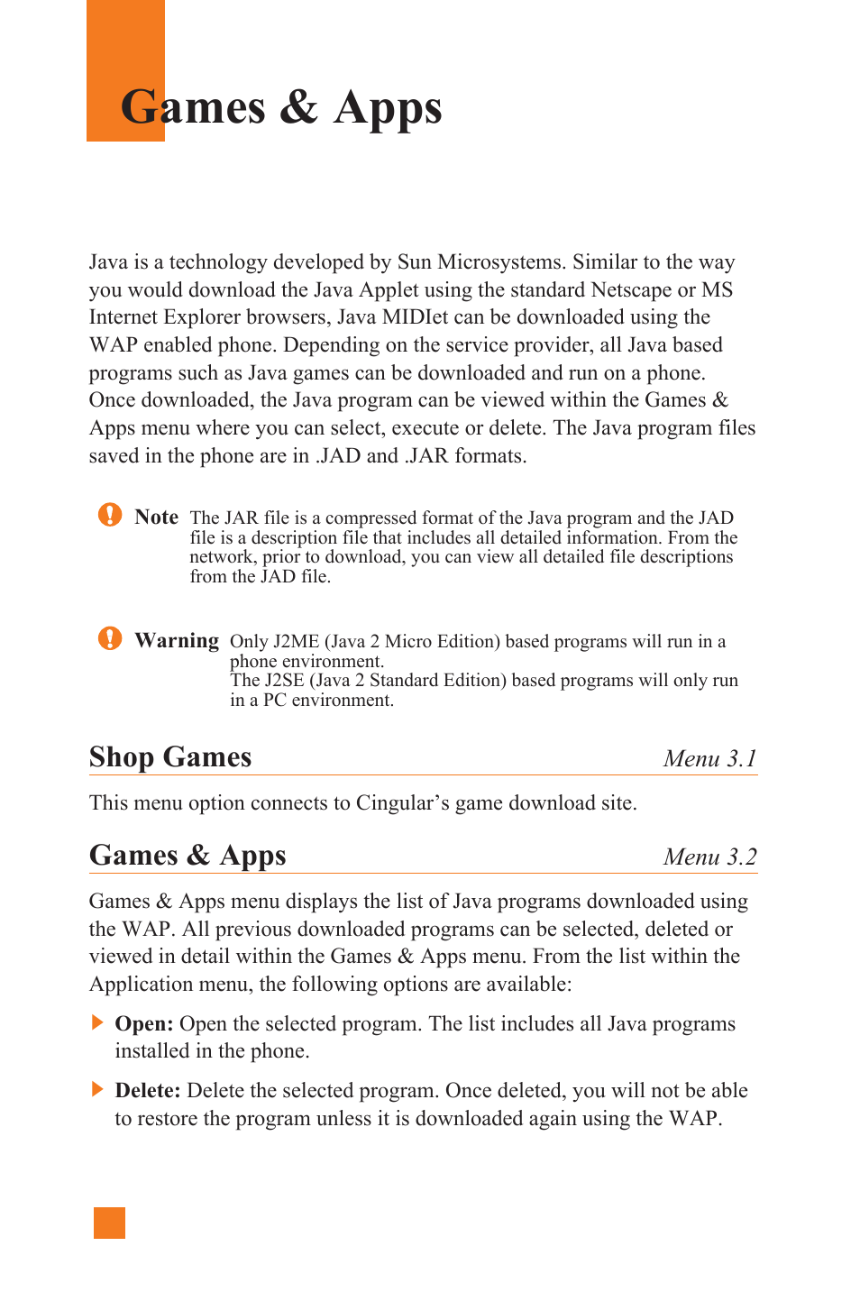 Shop games, Games & apps | LG L1400 User Manual | Page 66 / 132