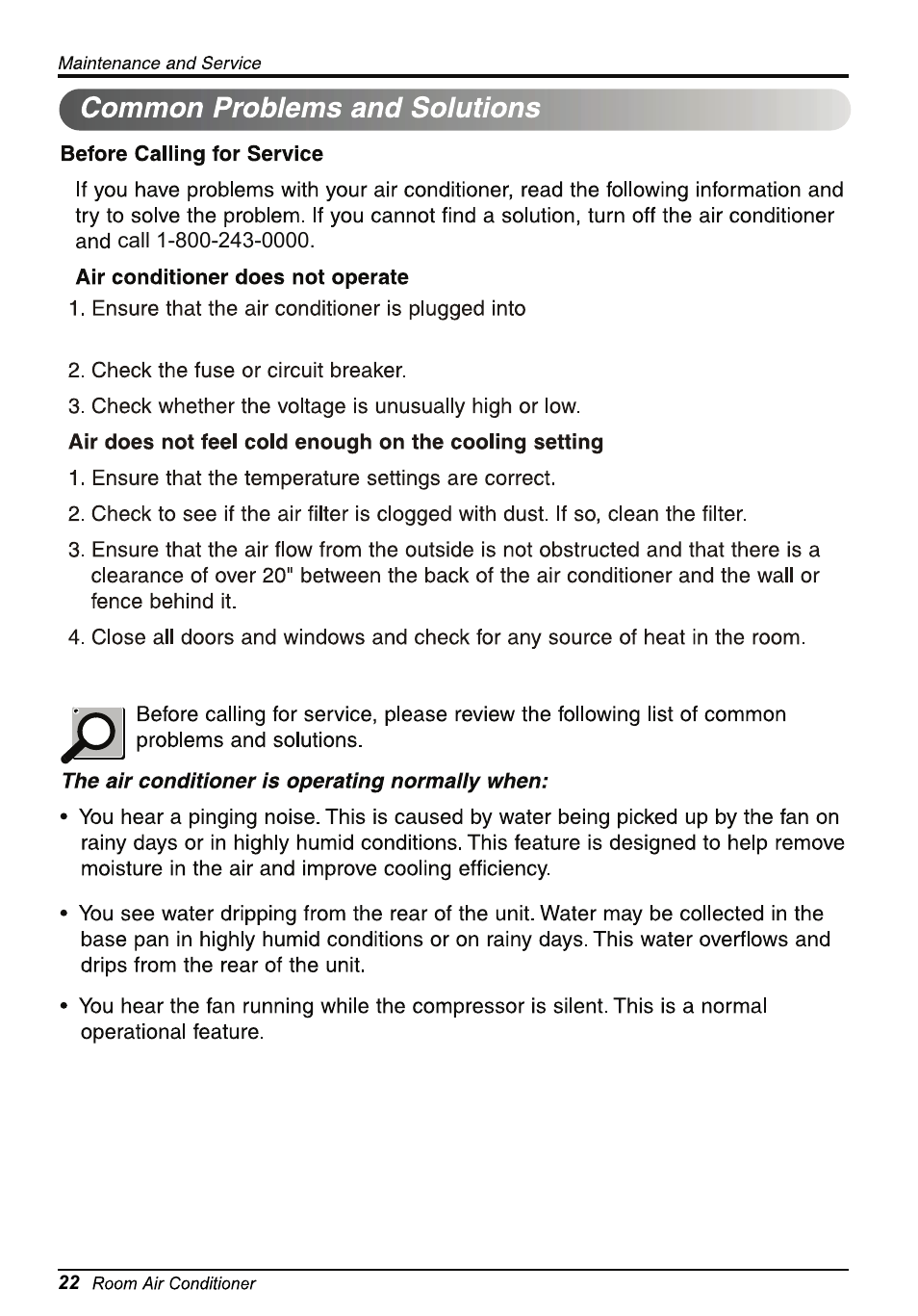 LG LT1213CNR User Manual | Page 22 / 48