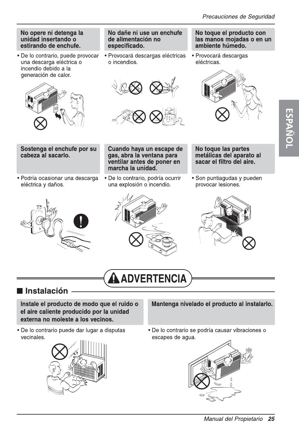 LG LW1810HR User Manual | Page 25 / 44