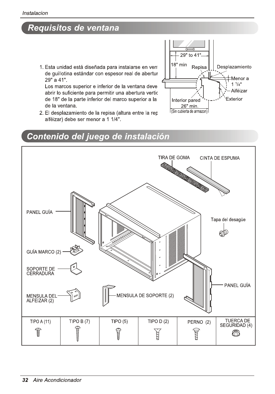 LG LW1810HR User Manual | Page 32 / 44