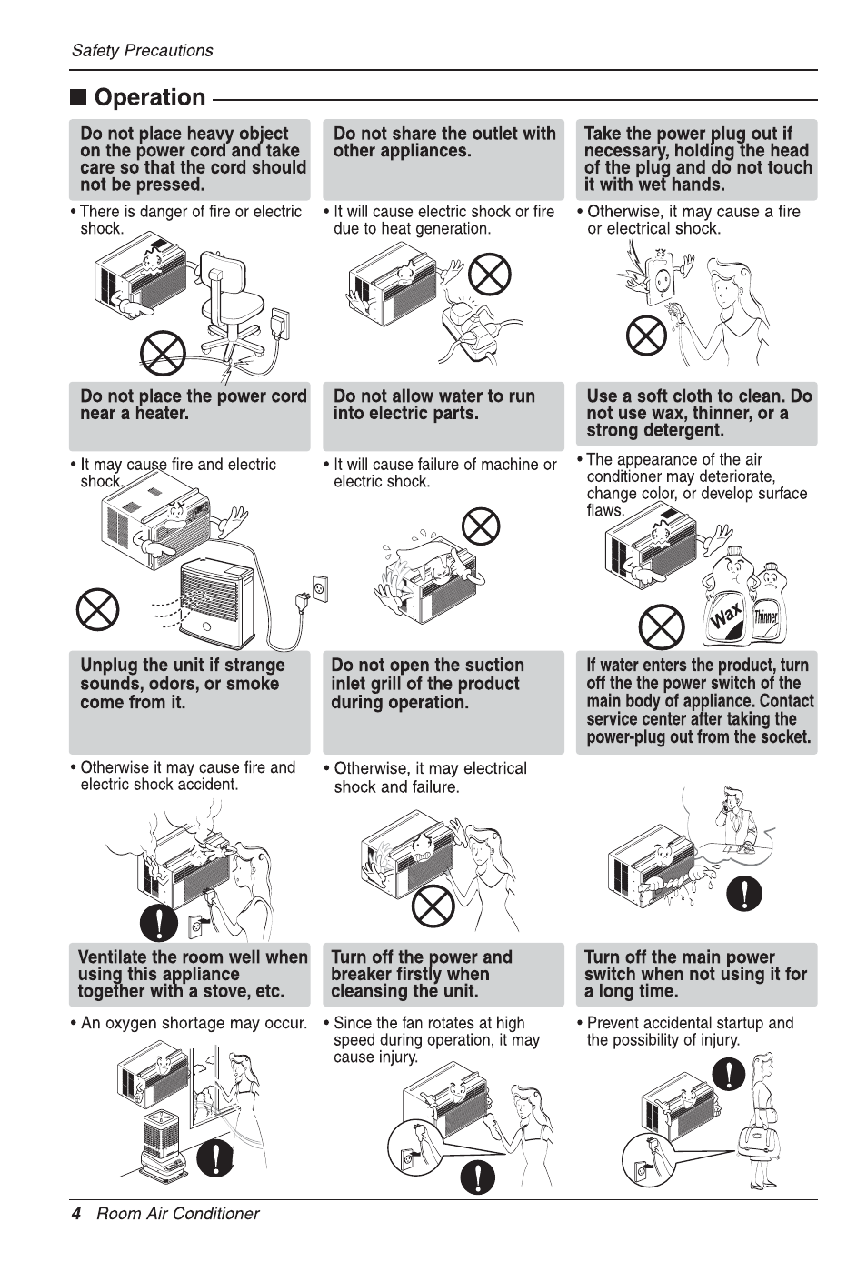 LG LW1810HR User Manual | Page 4 / 44