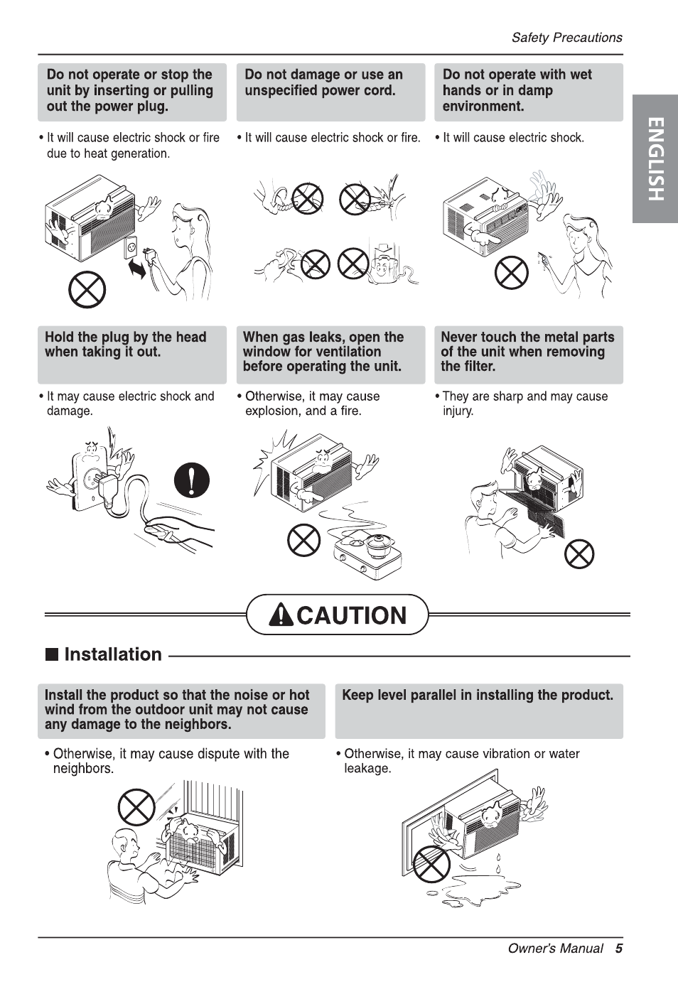 LG LW1810HR User Manual | Page 5 / 44