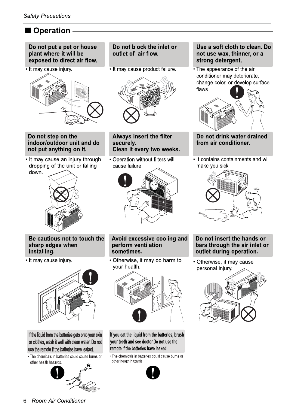 LG LW1810HR User Manual | Page 6 / 44