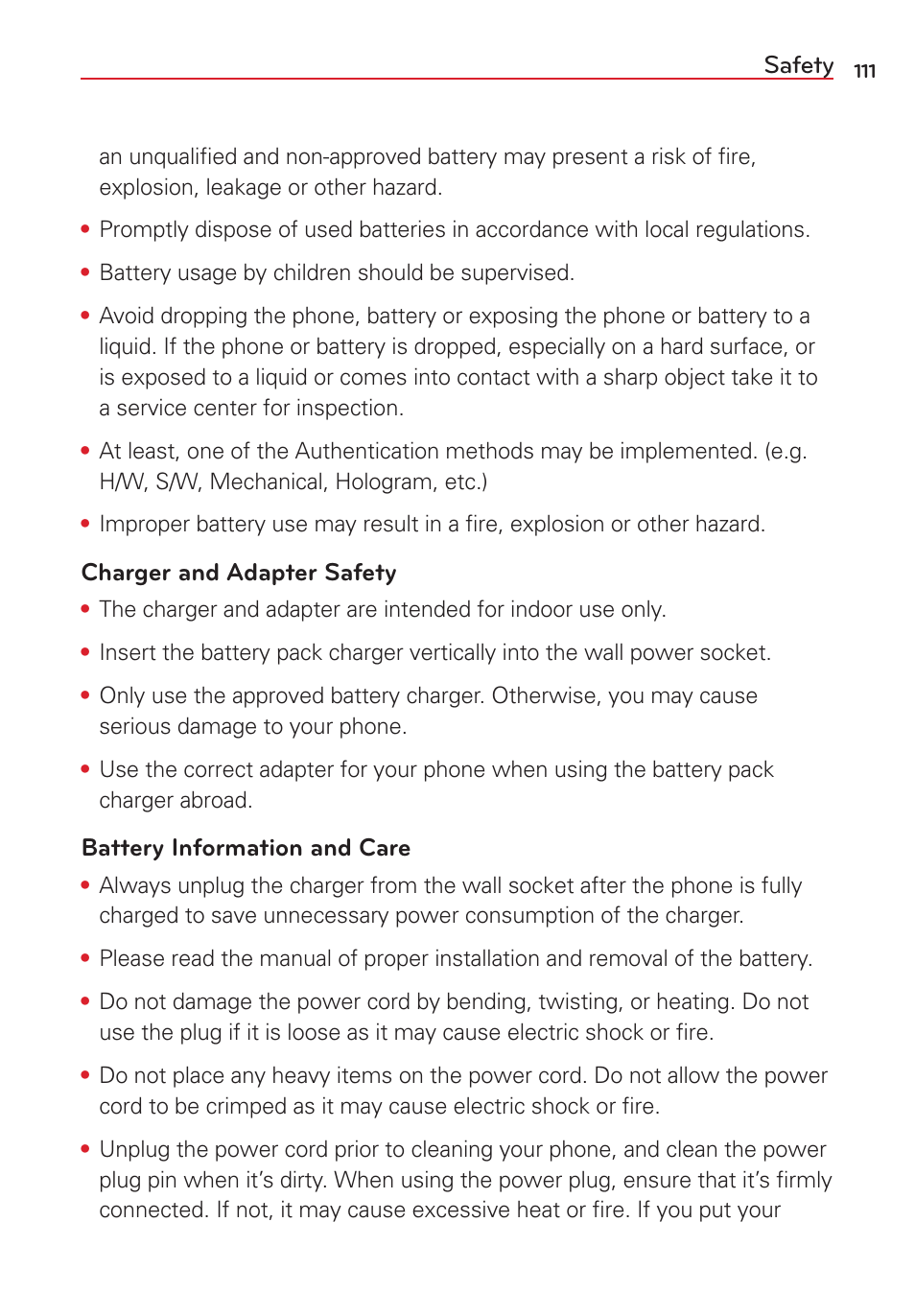 LG VS415PP User Manual | Page 113 / 133