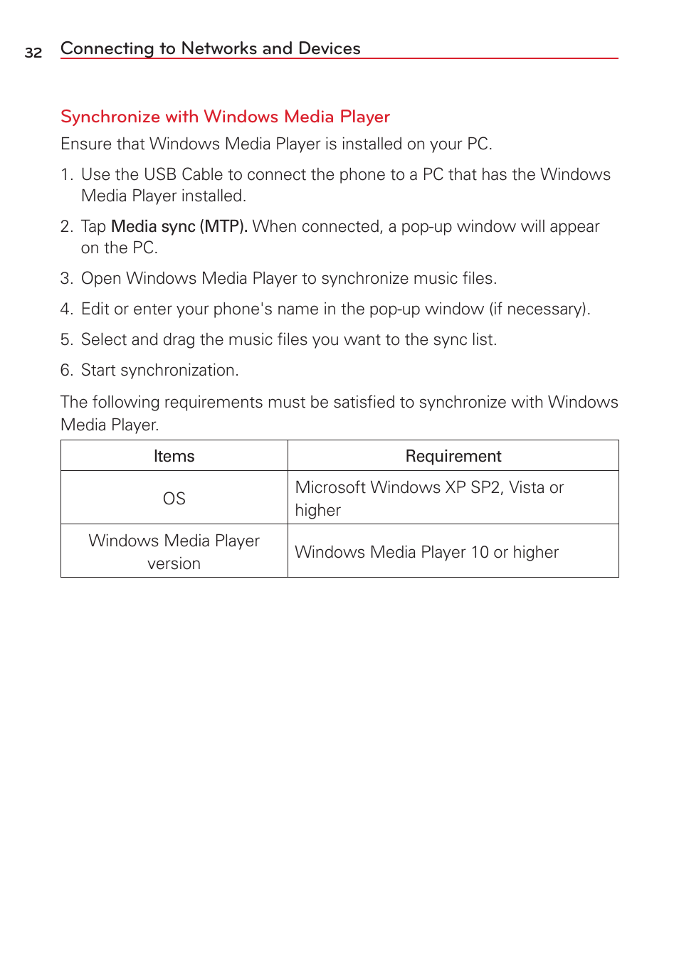 LG VS415PP User Manual | Page 34 / 133