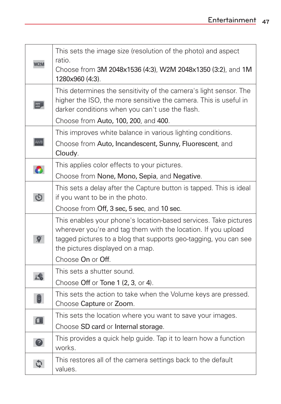 LG VS415PP User Manual | Page 49 / 133