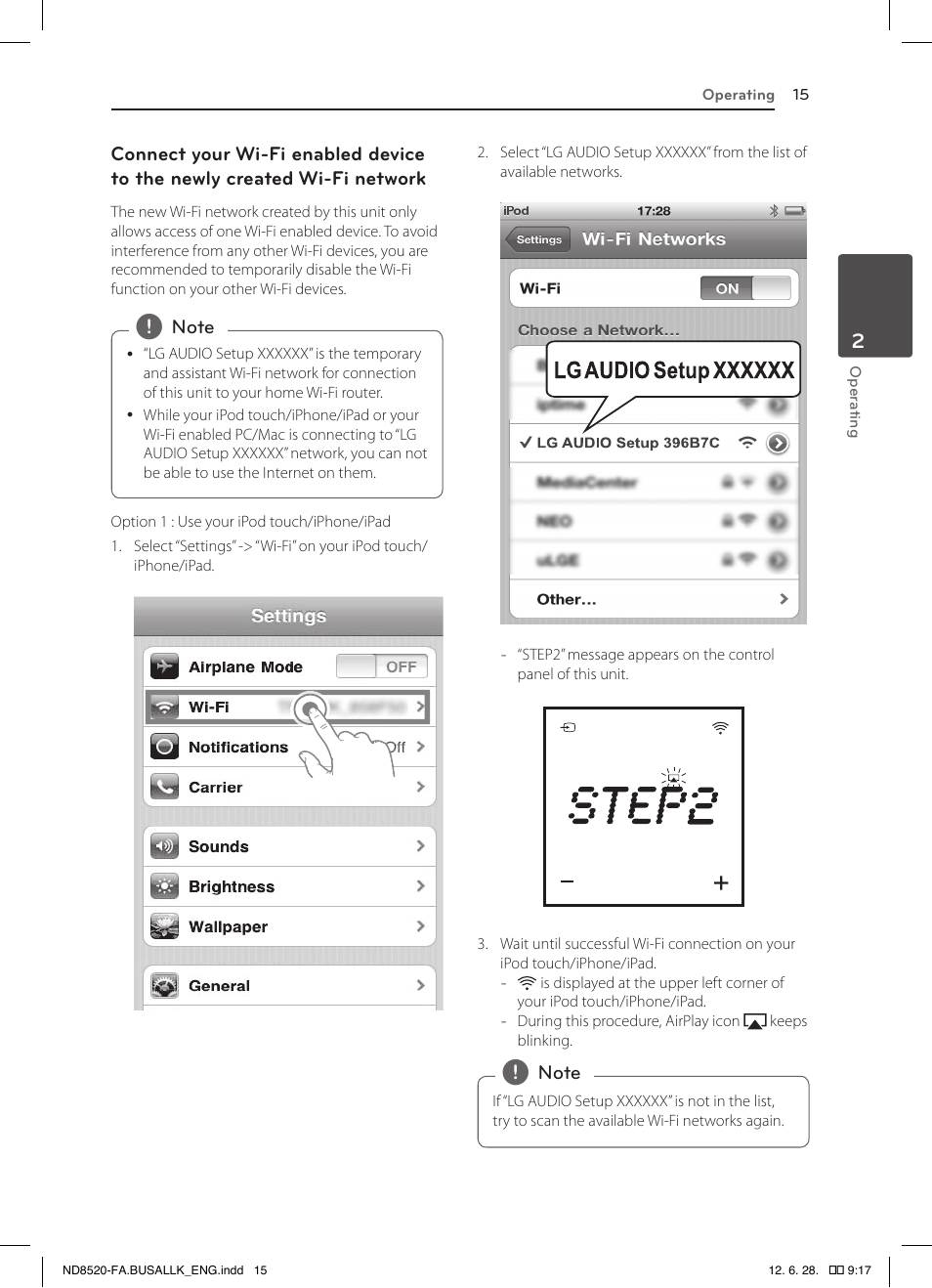 LG ND8520 User Manual | Page 15 / 36