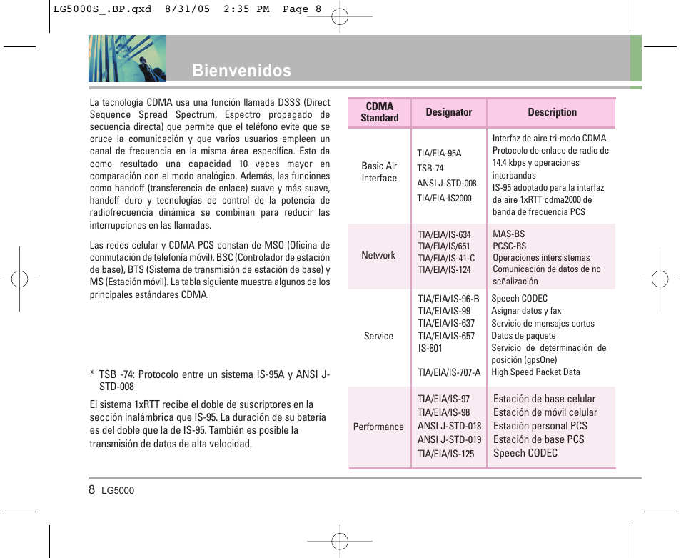 Bienvenidos | LG LGBP5000 User Manual | Page 103 / 191