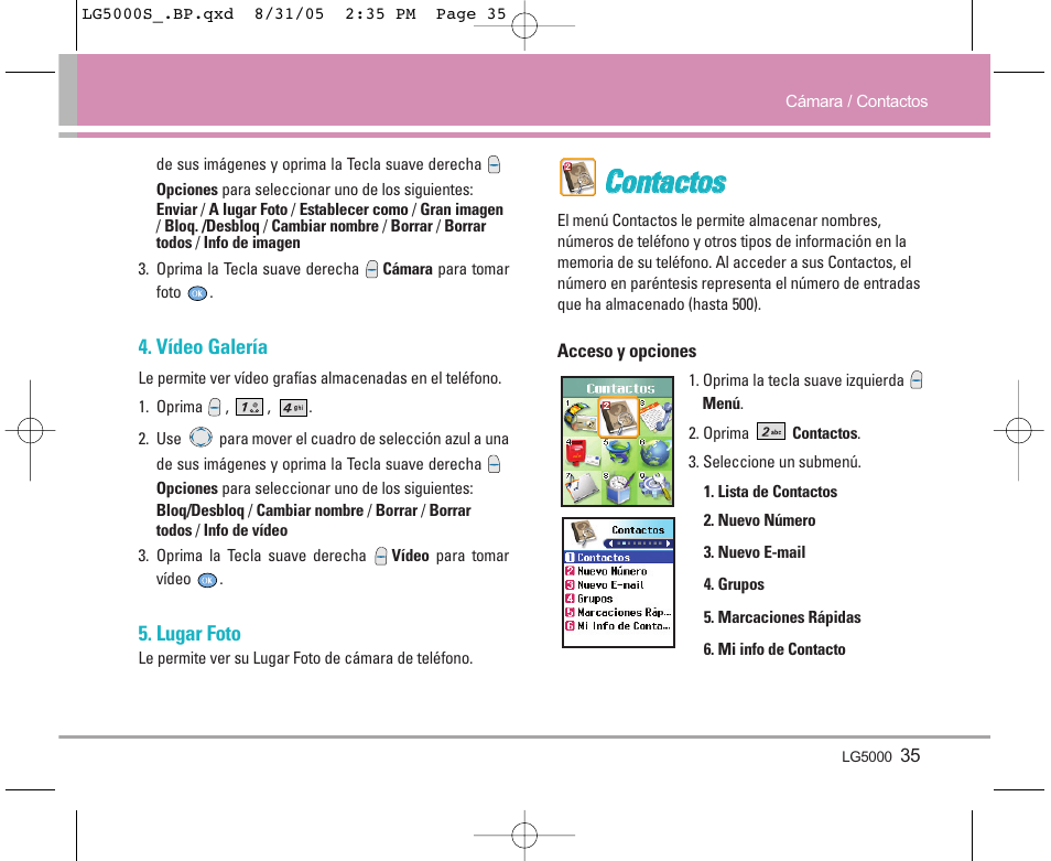 Cco on ntta ac ctto oss | LG LGBP5000 User Manual | Page 130 / 191