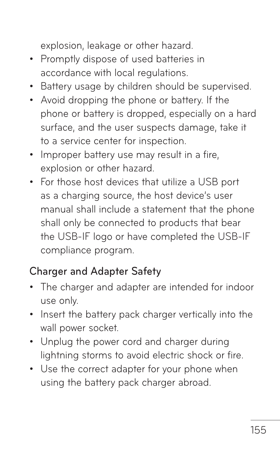 LG LGP509 User Manual | Page 155 / 396