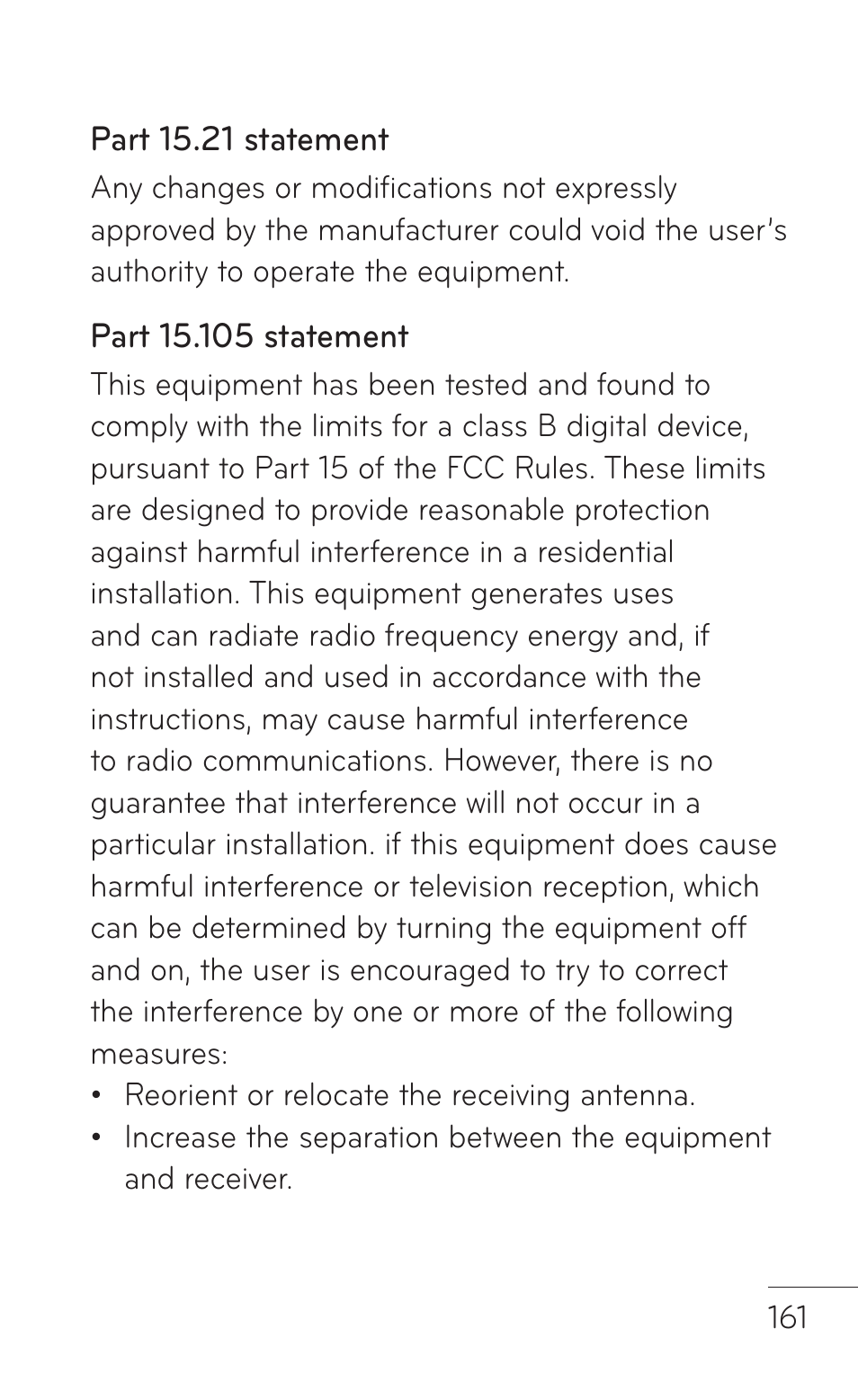 LG LGP509 User Manual | Page 161 / 396