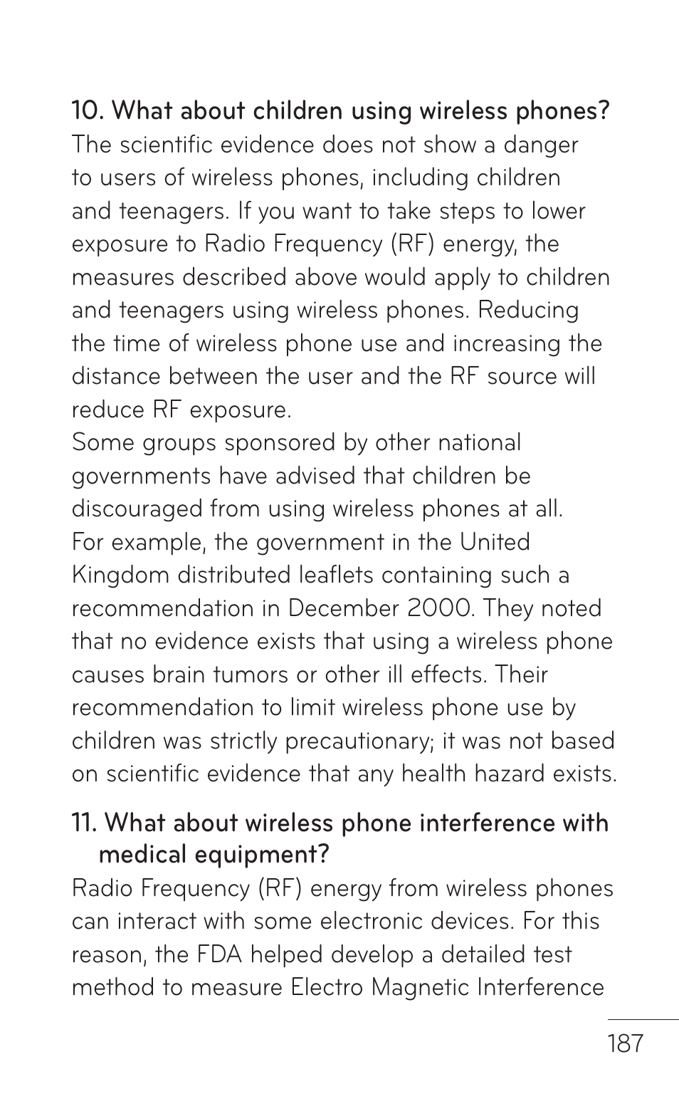 LG LGP509 User Manual | Page 187 / 396