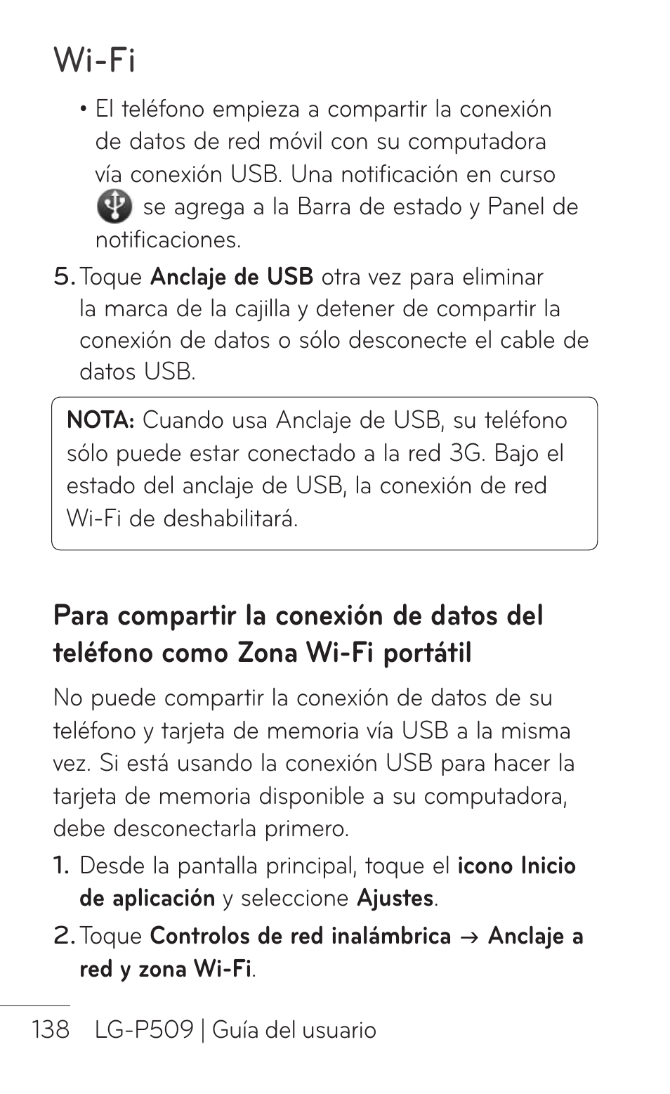 Wi-fi | LG LGP509 User Manual | Page 330 / 396