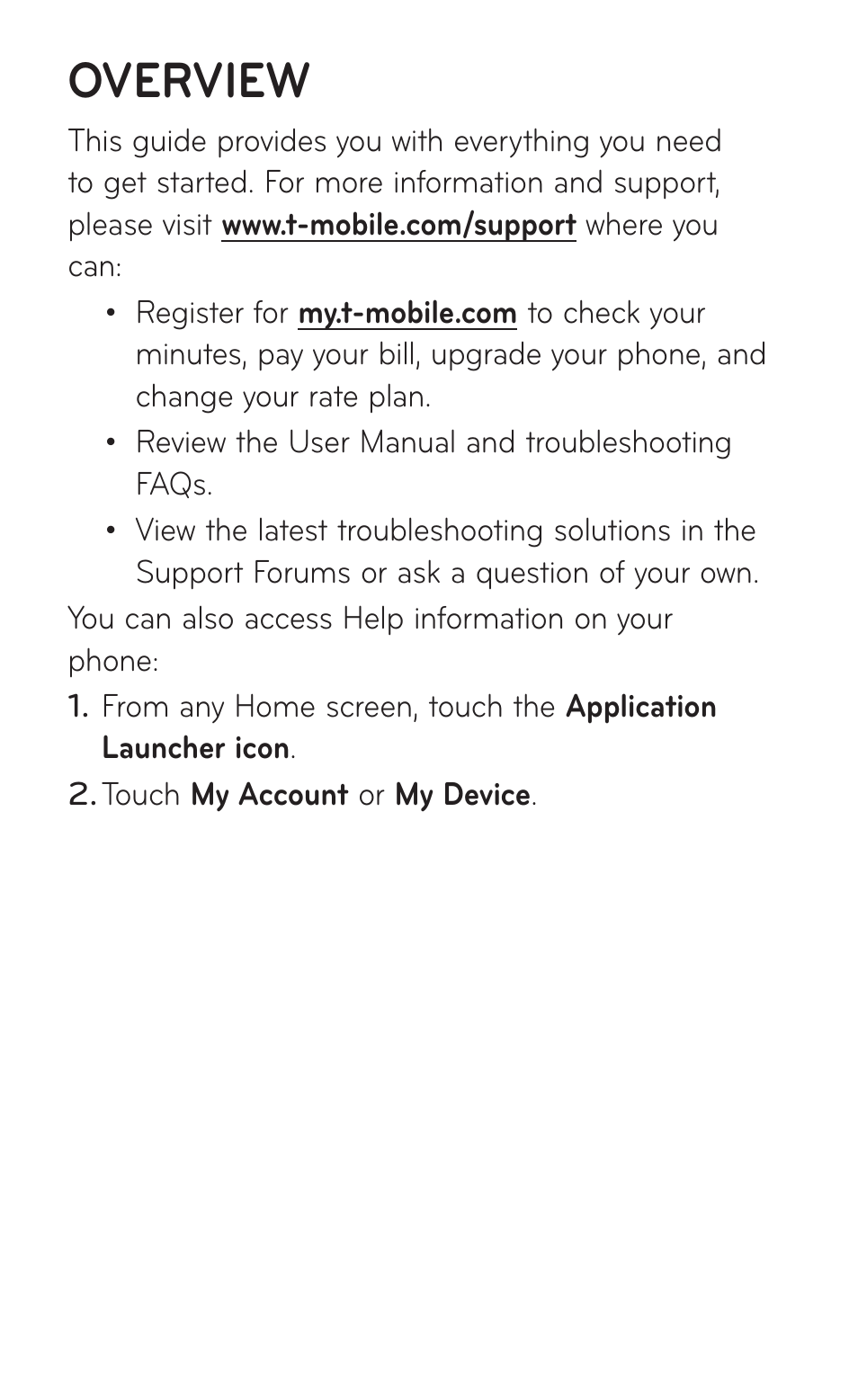 Overview | LG LGP509 User Manual | Page 4 / 396