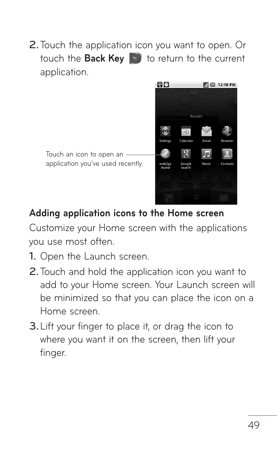 LG LGP509 User Manual | Page 49 / 396