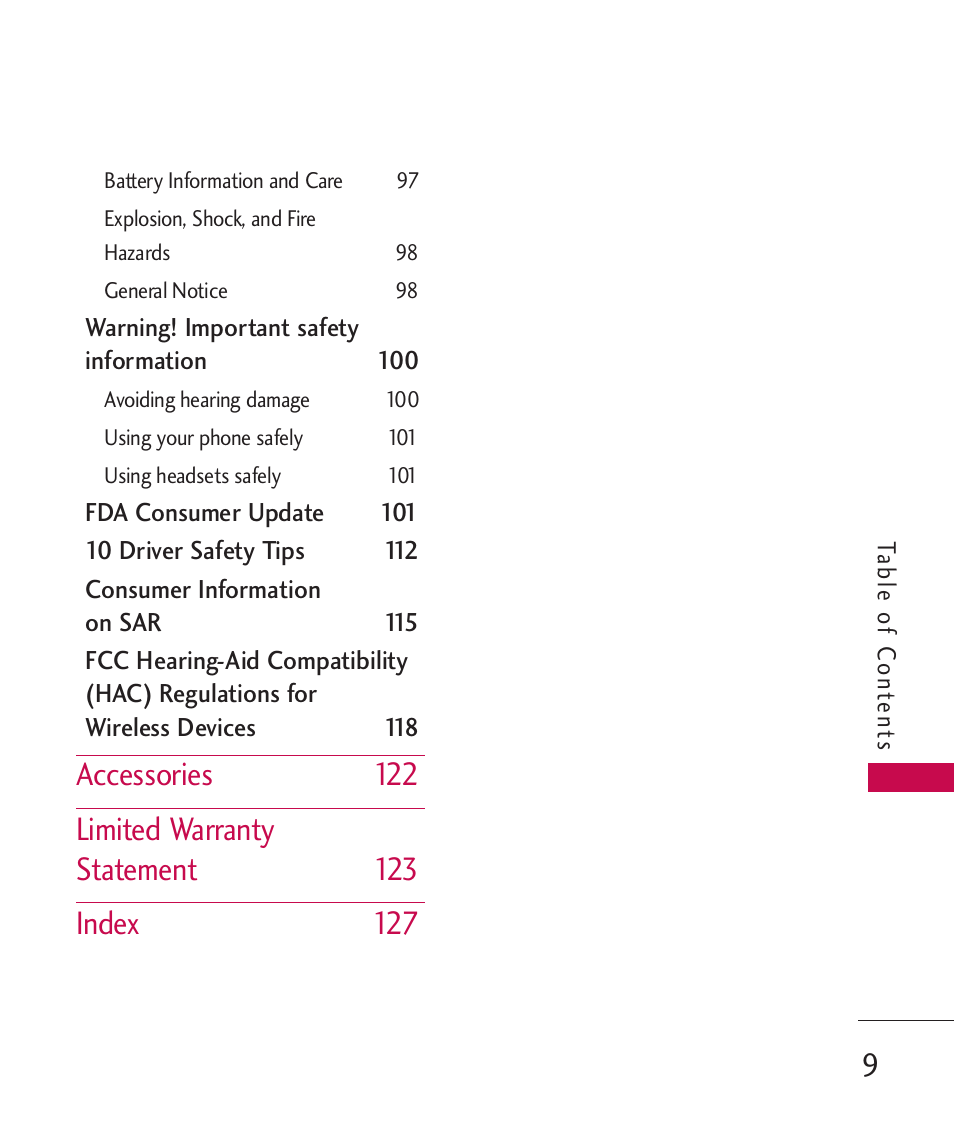 LG MN270 User Manual | Page 11 / 273