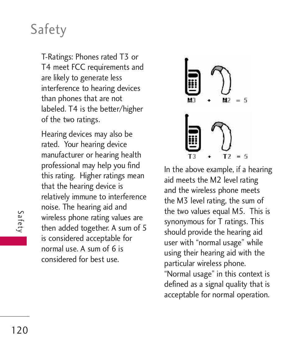 Safety | LG MN270 User Manual | Page 122 / 273