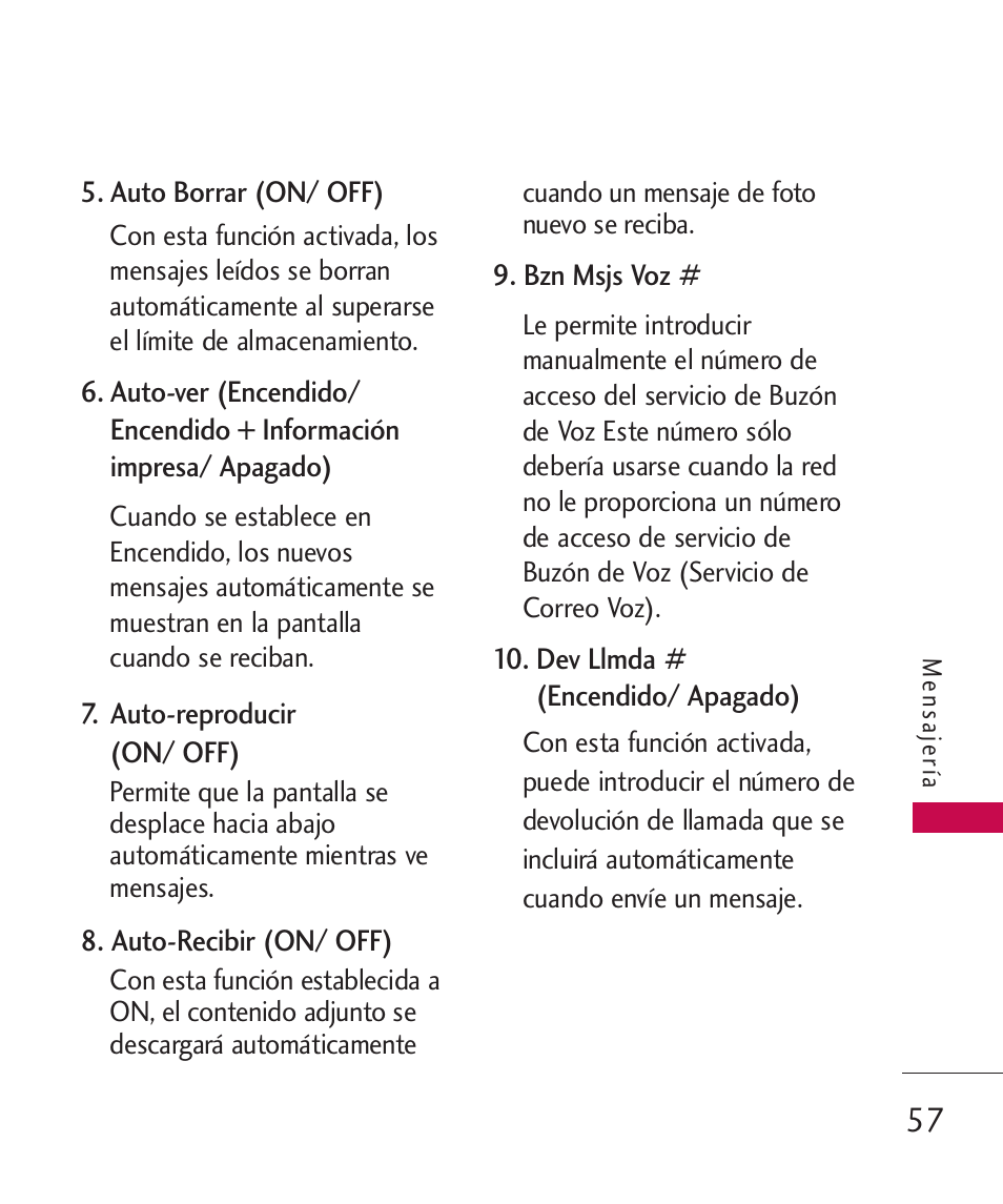 LG MN270 User Manual | Page 191 / 273
