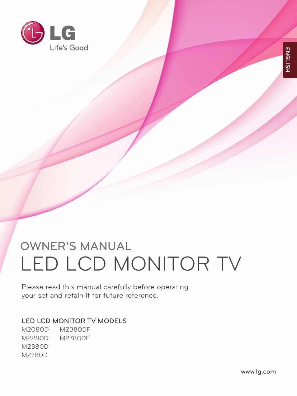 LG M2280D-PU User Manual | 124 pages