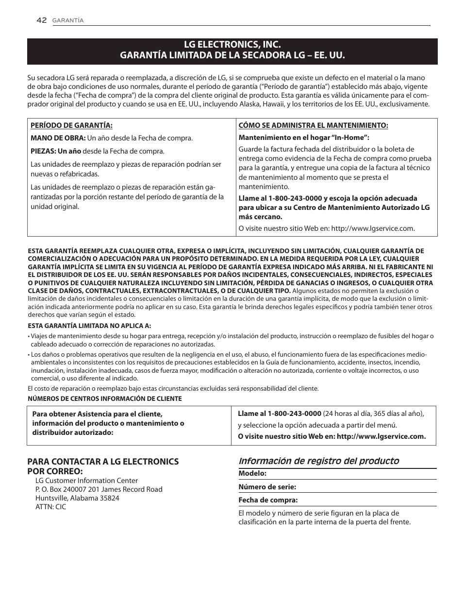 LG DLGX5171V User Manual | Page 84 / 88