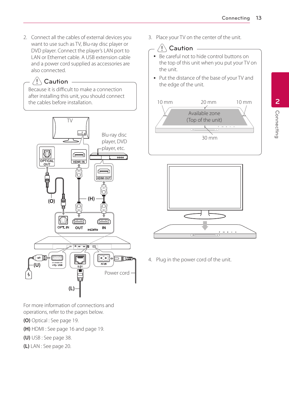 LG LAB540W User Manual | Page 13 / 77