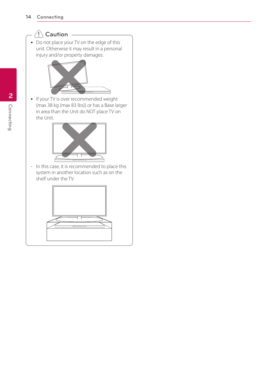 LG LAB540W User Manual | Page 14 / 77