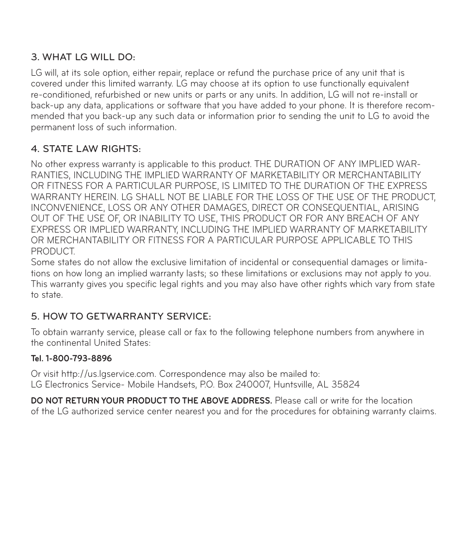 LG LGD801BK User Manual | Page 177 / 177