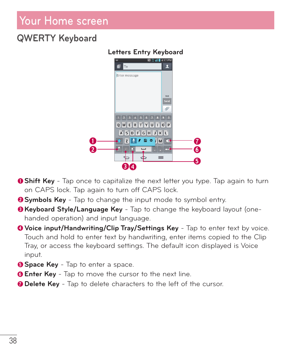 Your home screen | LG LGD801BK User Manual | Page 40 / 177