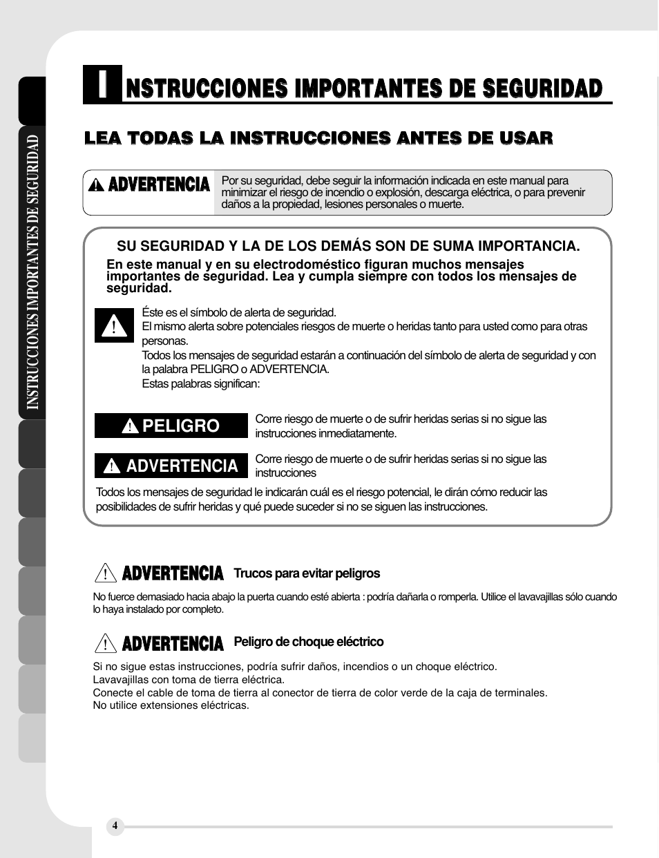 LG LDF9810ST User Manual | Page 28 / 48