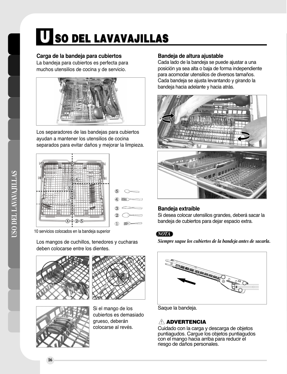 LG LDF9810ST User Manual | Page 40 / 48