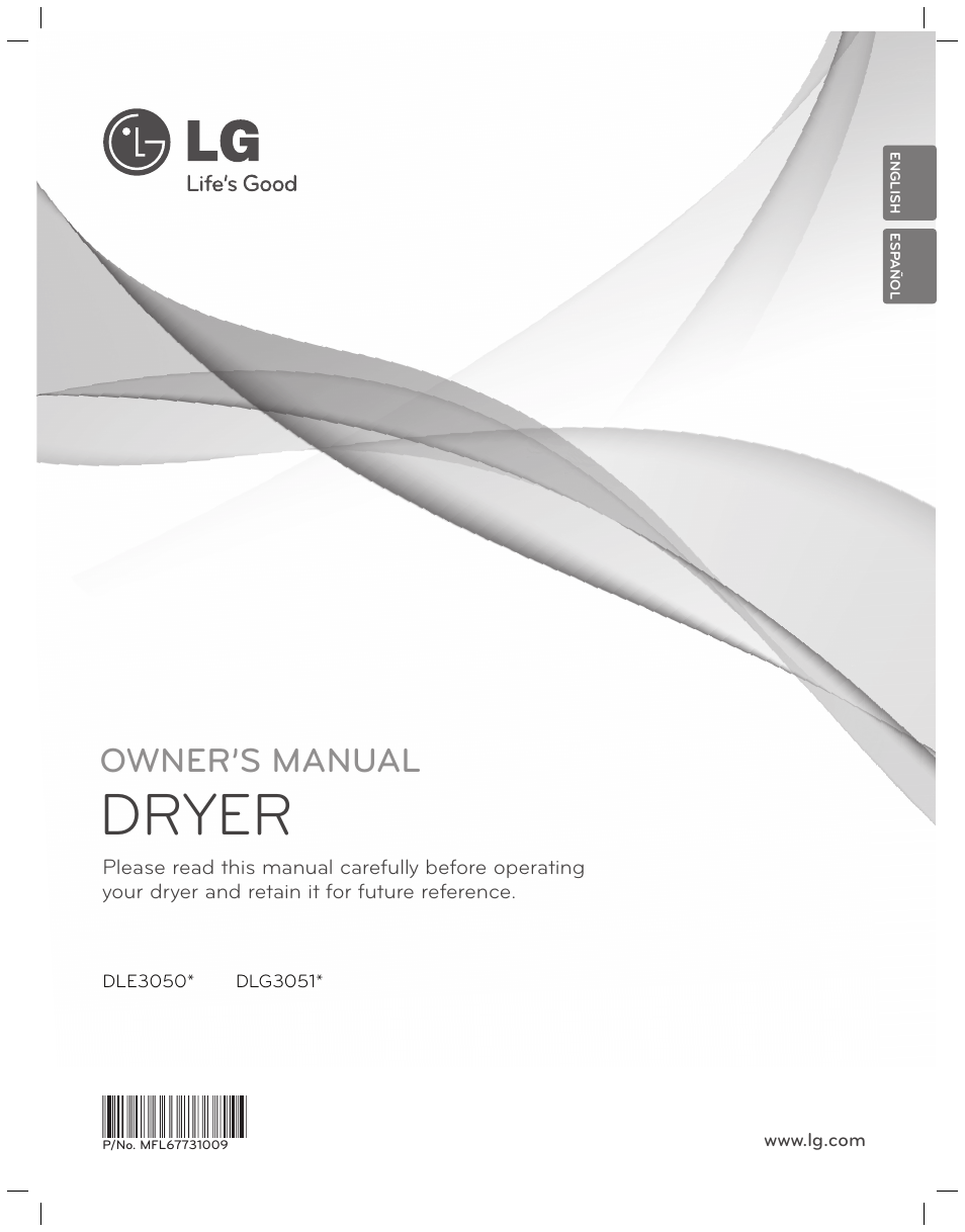 LG DLG3051W User Manual | 84 pages