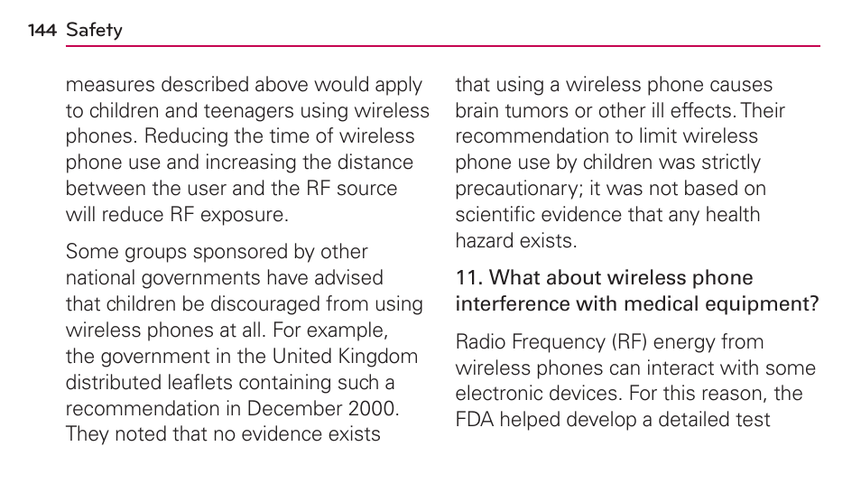 LG UN272 User Manual | Page 144 / 172