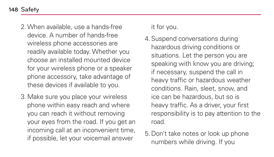 LG UN272 User Manual | Page 148 / 172