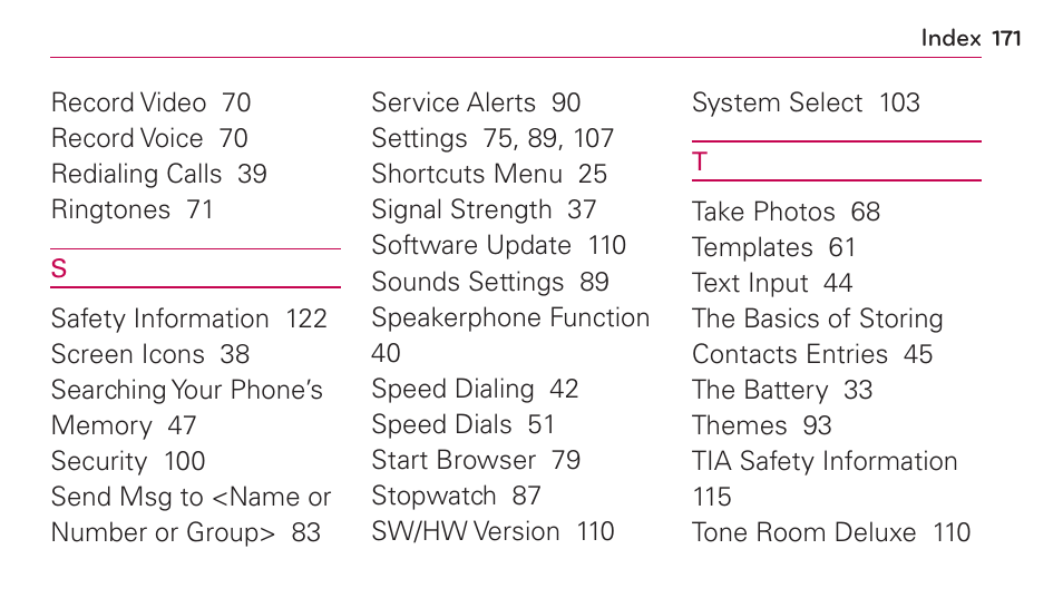 LG UN272 User Manual | Page 171 / 172